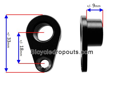 BD-dh1071,Lock nut,Flanders,CX-NXT,Bicycledropouts , patte de dérailleur, derailleurpat, Schaltauge,Derailleur hanger, patte de dérailleur, derailleurpat, Schaltauge,Puntera,Geararm,Patillas cambio