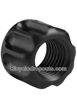 BD-s1, S1,Thru axle, nut, M12x1.0 mm,M12x142mm,Bicycledropouts, bolt, bolts, bouten, steekas, moer,DTswiss,Sram,Shimano,Bout voor bevestiging DT Swiss/Sram/Shimano 12x142mm axle - M12x1 threading
Lock nut for DT Swiss/Sram/Shimano 12x142mm axle - M12x1 t