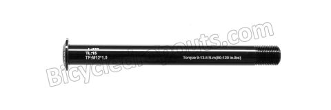 BDTA-102,122mm*ø12*M12x1.0*TL15, Thru axle , Steekas , Axe traversant,BMC,Road Machine,