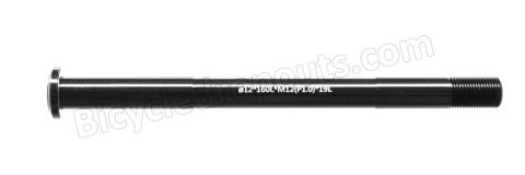 BDTA-108,160mm*ø12*M12x1.0*TL19,Thru axle, Steekas, Axe traversant,Specialized,X12,Syntace