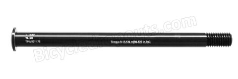 BDTA-121,167mm*ø12*M12x1.75*TL20, Thru axle, Steekas, Axe traversant,Trek