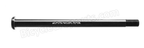 BDTA-122,174mm*ø12*M12x1.75*TL20, Thru axle, Steekas, Axe traversant,Rock Shox