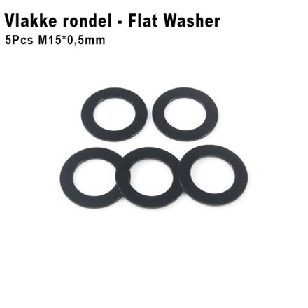 BDTA-516,Rondellen M15x0.5mm, vlak,Thru axle,Steekas,Axe traversant,washer,entretoises