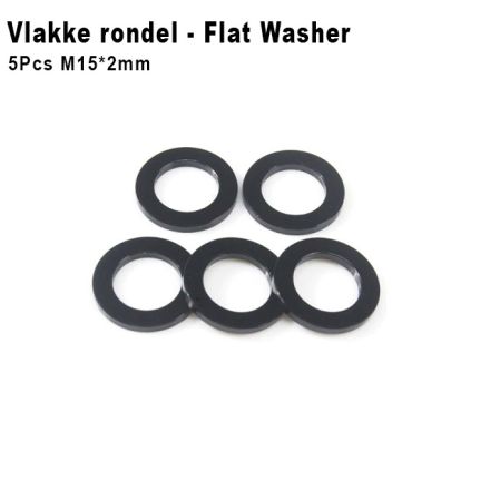 BDTA-518,Rondellen M15x2mm, vlak,Thru axle,Steekas,Axe traversant,washer,entretoises