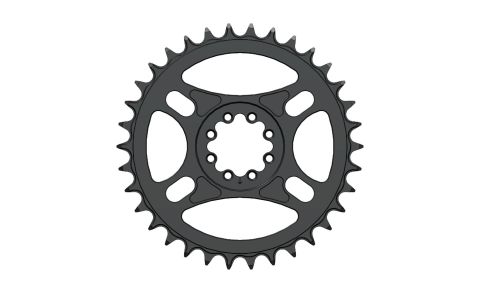Pilo,Bicycledropouts,BD-C93,C93, 34T,New Sram 8 hole, T-Type,Chainring, ,Tandwielen,Kettingbladen,kettingblad,plateau,plateaux,tandwiel,Narrow wide Elliptic Chainring,Sram, KMC, Shimano