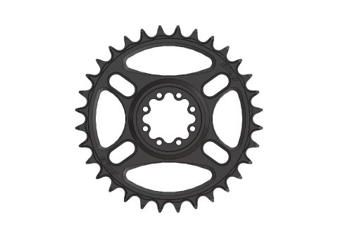 Pilo,Bicycledropouts,BD-C101,C101, 36T,8 hole T-Type,Sram,Shimano,KMC,Chainring, ,Tandwielen,Kettingbladen,kettingblad,plateau,plateaux,tandwiel,Narrow wide Elliptic Chainring,Sram, KMC, Shimano