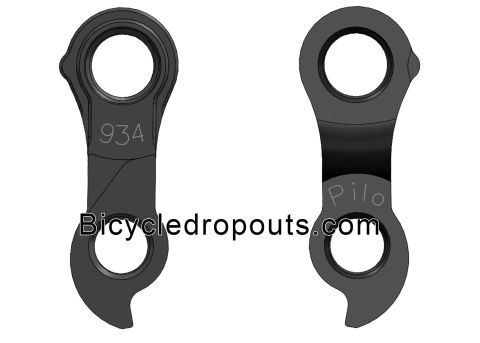 BD-dh3934,D934, Pilo,Salsa,Colossal, Warbird, Cutthroat, Blackborrow ,Bicycledropouts , patte de dérailleur, derailleurpat, Schaltauge,Derailleur hanger, patte de dérailleur, derailleurpat, Schaltauge,Puntera,Geararm,Patillas cambio